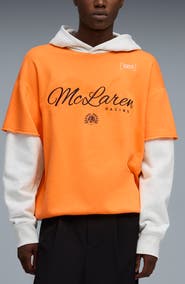 PUMA McLaren Layered Graphic Hoodie