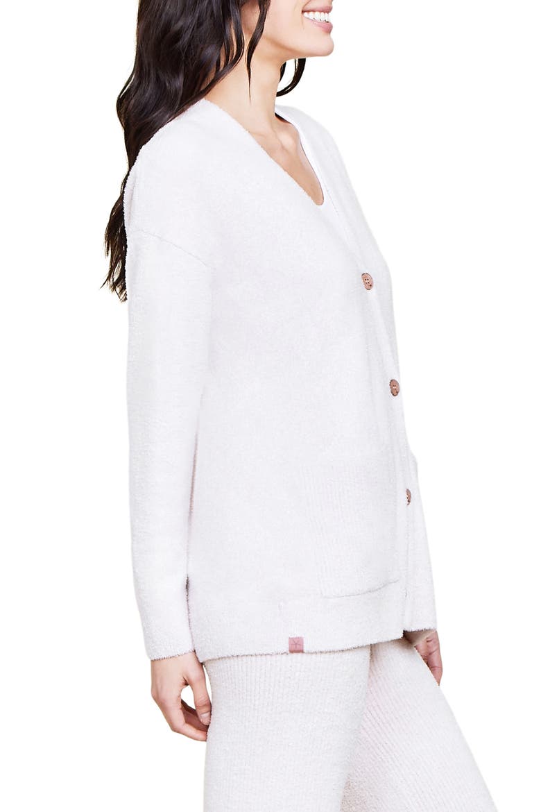 CozyChic Lite® Contrast Rib Pocket Cardigan, Alternate, color, PRIMROSE-PEARL