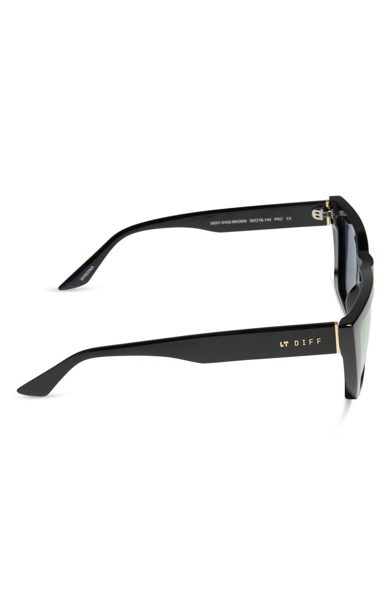DIFF Vinona Sunglasses, Alternate, color, Black Orchid