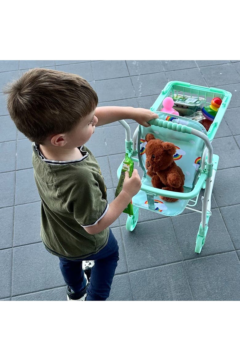 Rupert Shopping Trolley Toy, Alternate, color, Green