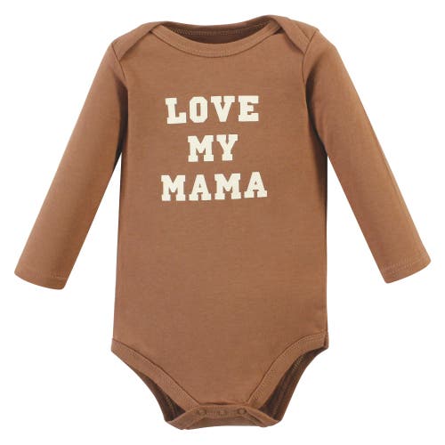 Hudson Baby Cotton Long-sleeve Bodysuits 3-pack In Multi