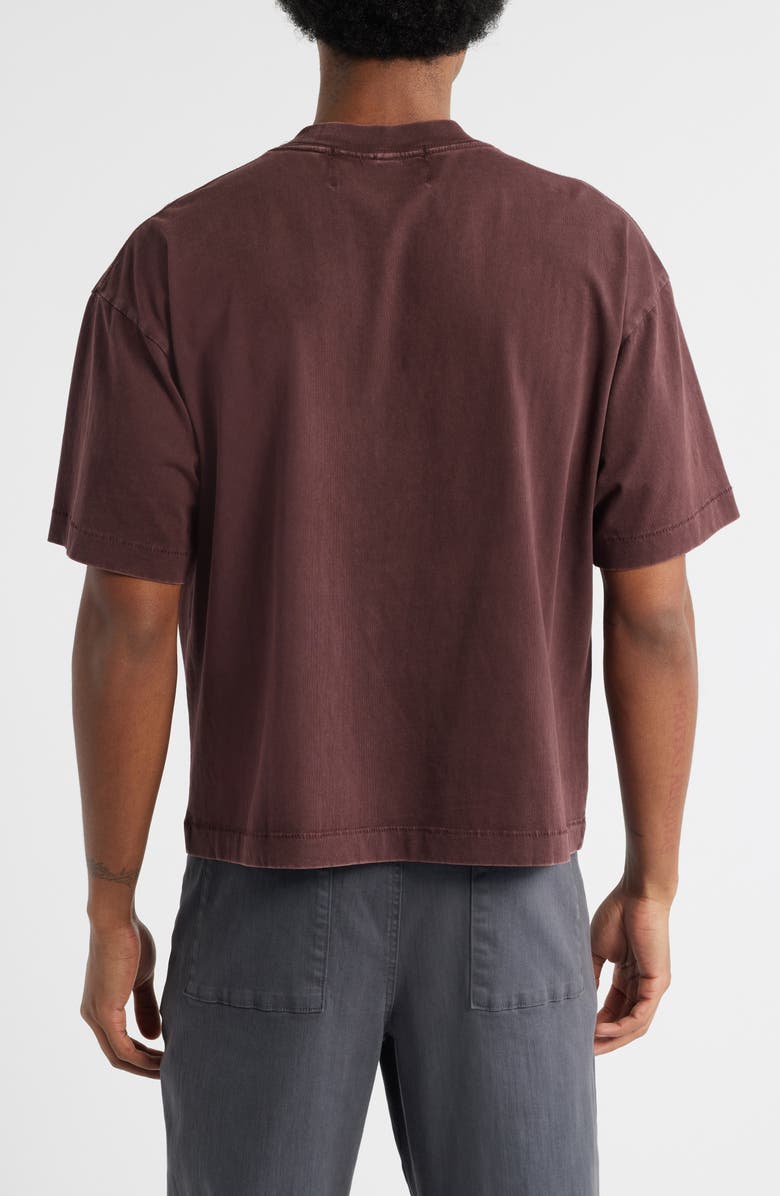 JUNGLES What Problem? Boxy Graphic T-Shirt, Alternate, color, Vintage Brown