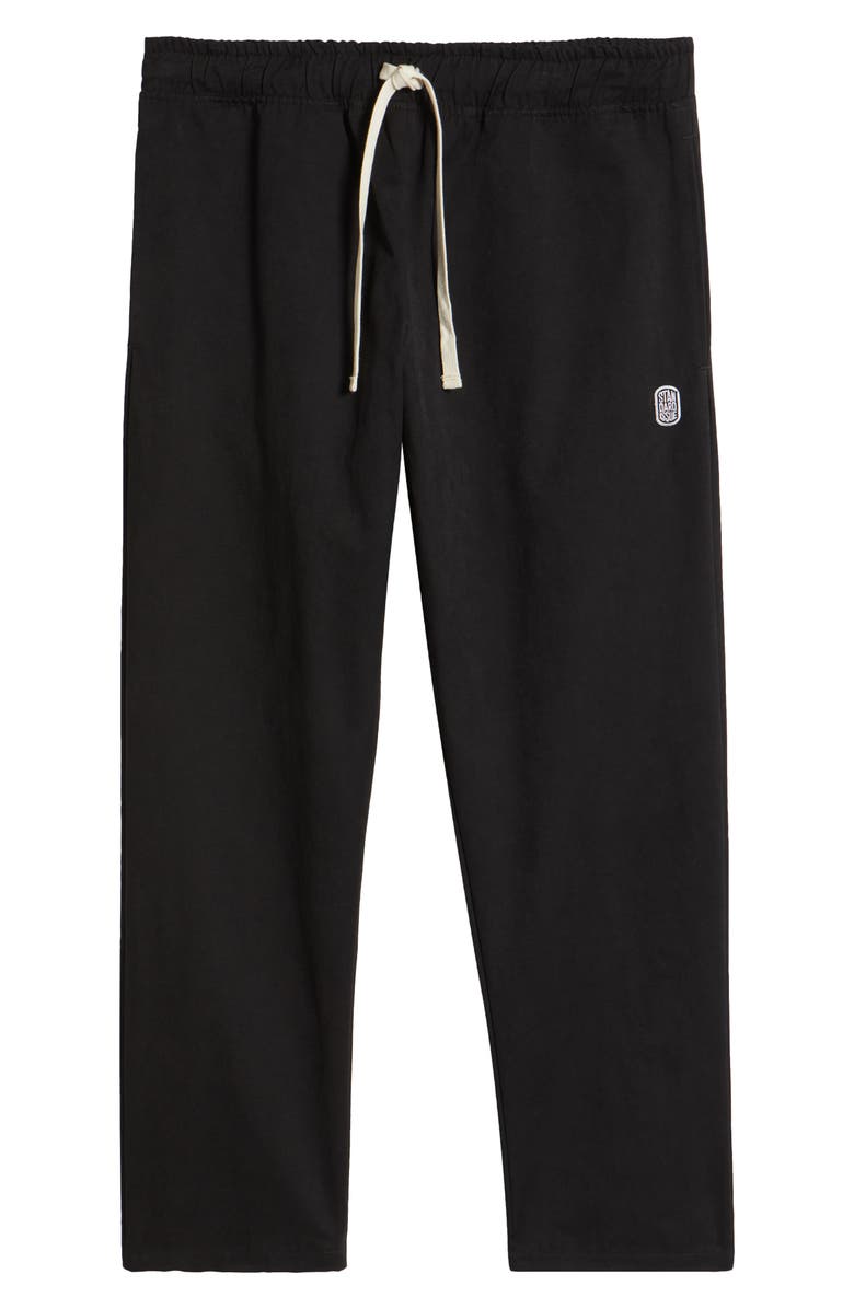 STANDARD ISSUE PD Cotton Blend Drawstring Slacker Pants, Alternate, color, Black