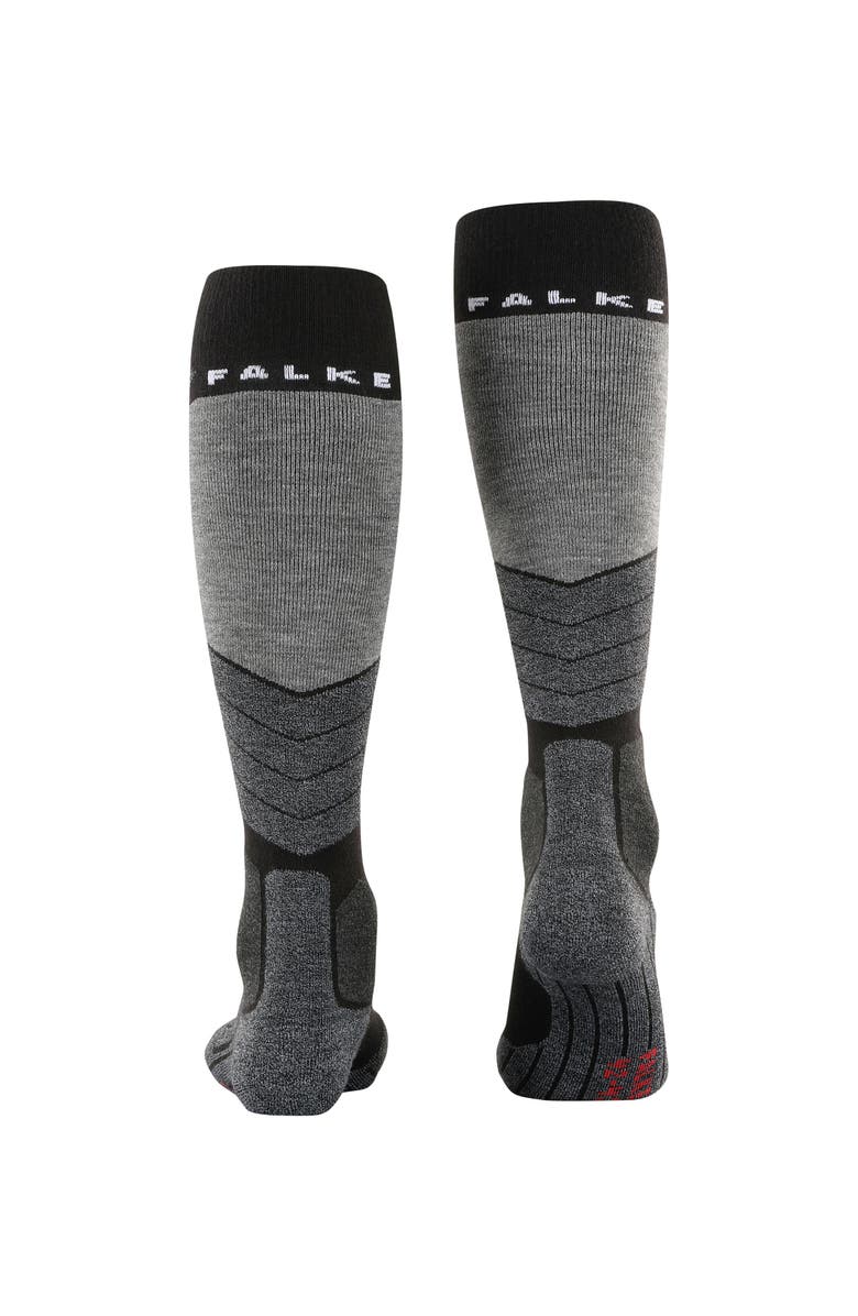 Falke SK2 Intermediate Cashmere Ski Socks, Alternate, color, Black-Mix