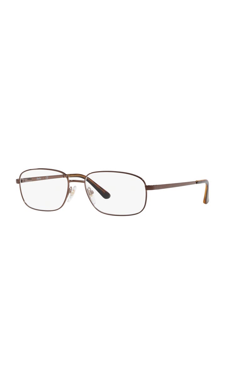 Sferoflex 56mm Rectangle optical glasses, Main, color, Brown