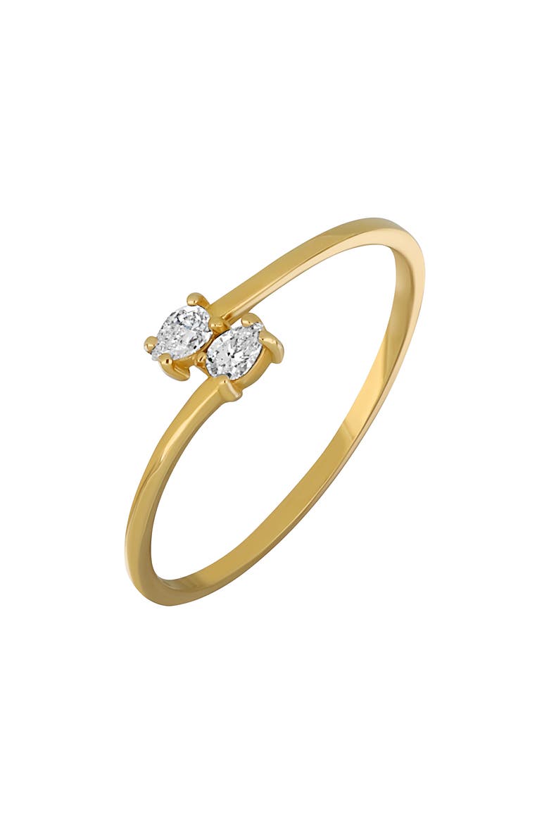 Liora Diamond Stacking Ring (Nordstrom Exclusive), Main, color, 18K YELLOW GOLD