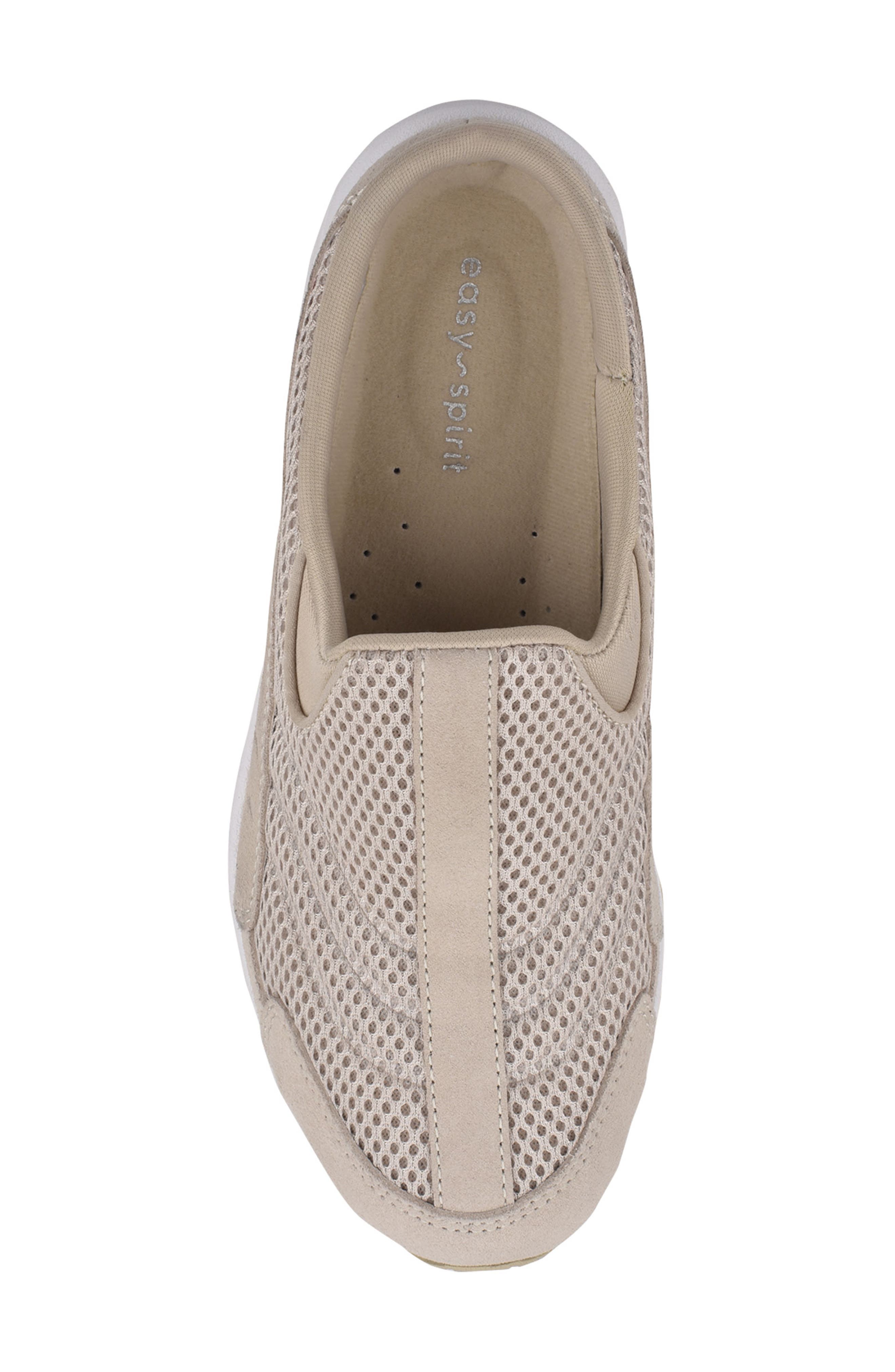 Easy Spirit Traveltime Sneaker, Alternate, color, Natural Suede