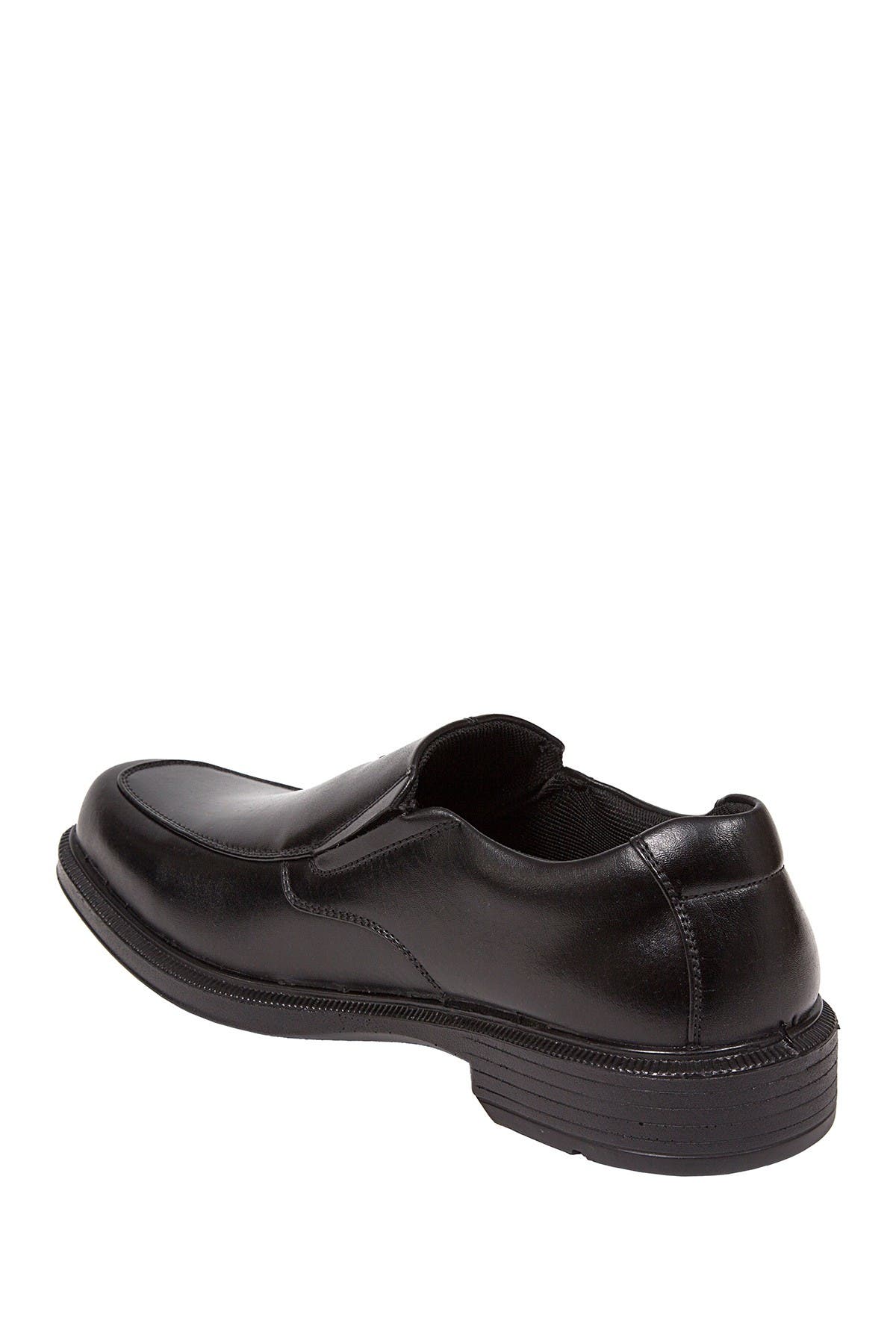 Deer Stags Coney Dress Casual Memory Foam Cushioned Comfort Slip-On Loafer - Wide Width Available, Alternate, color, Black