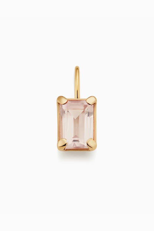 Oradina 14k Gold Date Me Birthstone Pendant Charm In Iolite - September