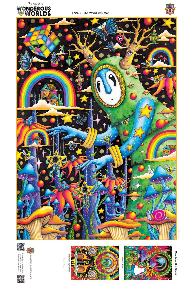 The World Was Mad 1000 Piece Puzzle, Alternate, color, Multicolor