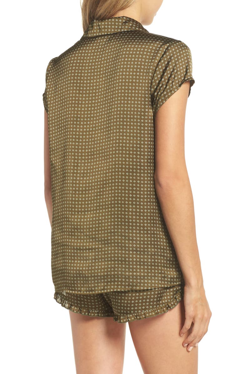 Chelsea28 Satin Short Pajamas, Alternate, color,