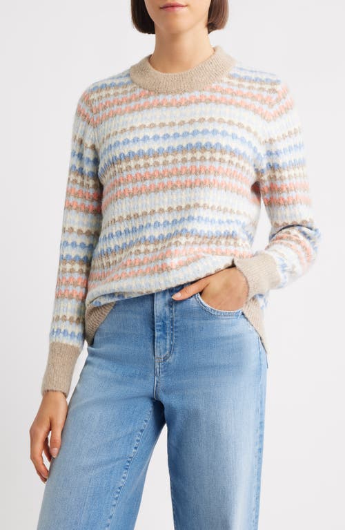 Hatley Bubble Stripes Sweater In Multi