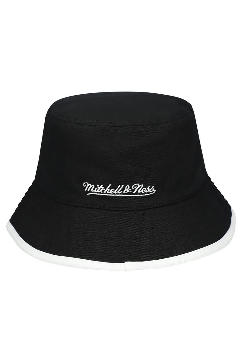 Men's Mitchell & Ness Black/Red Chicago Bulls Flip It Reversible Bucket Hat, Alternate, color, Black