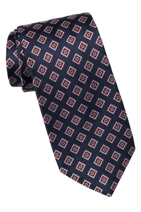 Lambrusco - Extra Long Silk Jacquard Tie for Men