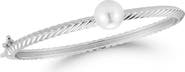 SPHERA MILANO 10mm Cultured Pearl Bangle Bracelet