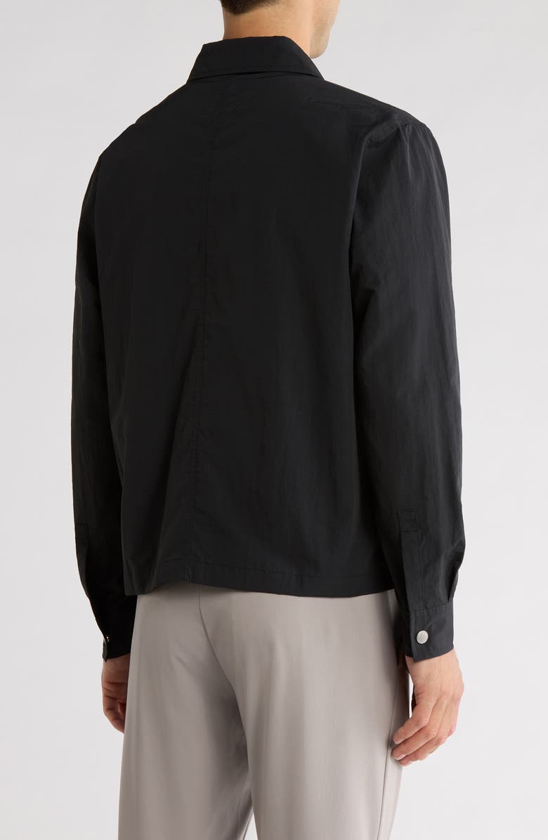 Joe's Full Zip Nylon Jacket, Alternate, color, Jet Black