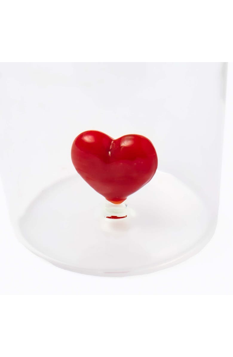 Mrs. Alice Love Heart Glasses, Alternate, color, Red