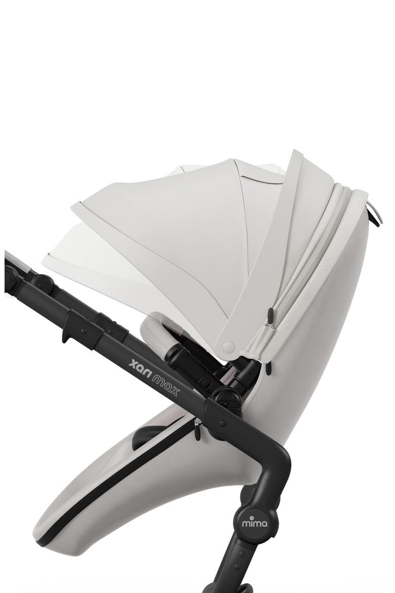 Xari MAX Stroller, Alternate, color, BLACK / BLACK / STONE WHITE