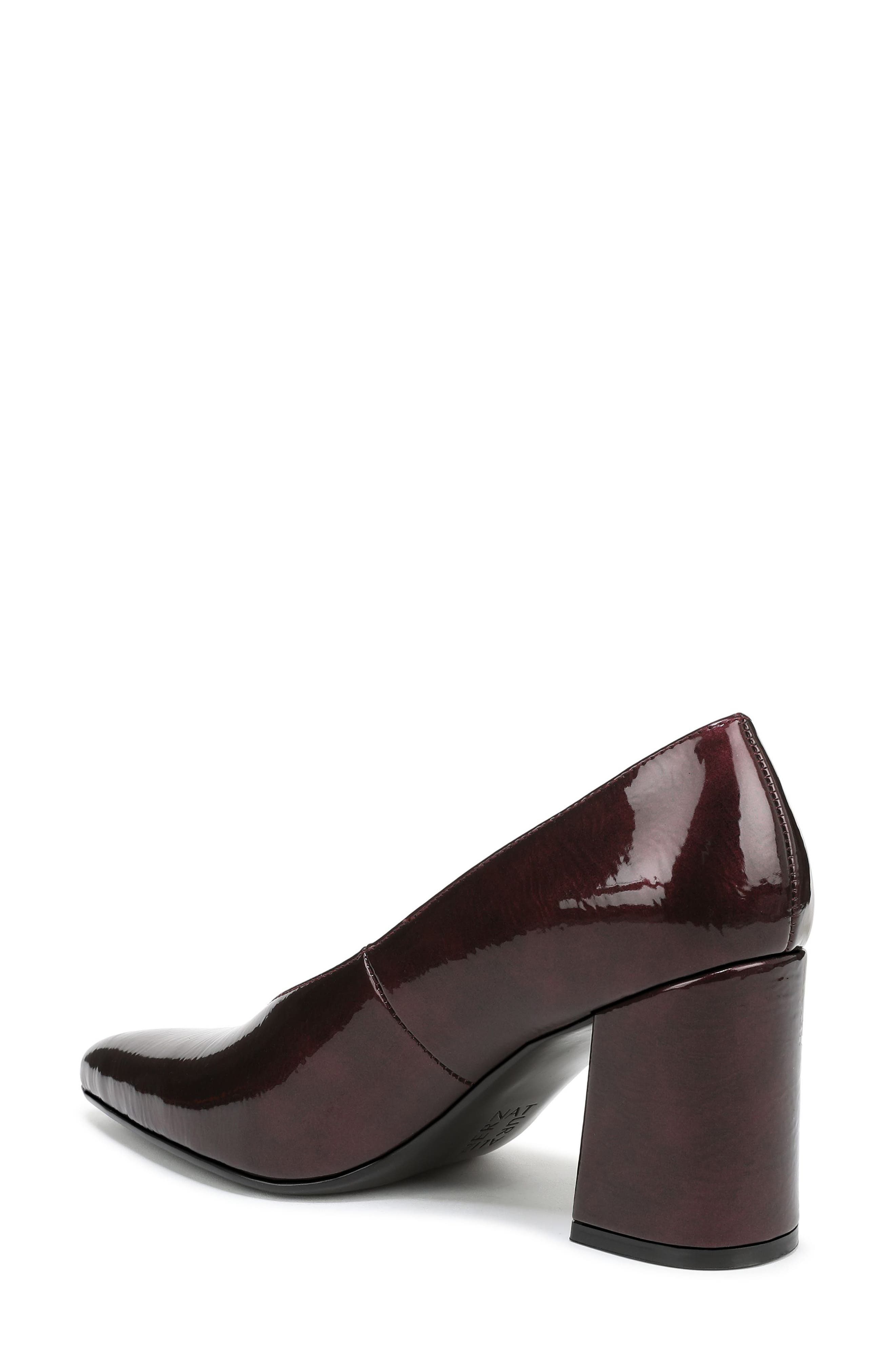 Naturalizer Perry Pointed Toe Pump, Alternate, color, Wine Red Faux Leather