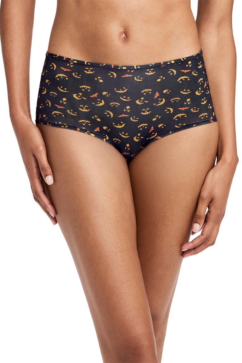 Women's Stretch My Way Brief, Main, color, Halloween Toss