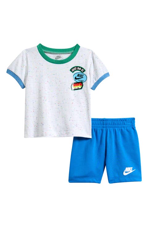 Sportswear Jersey Graphic T-Shirt & French Terry Shorts Set (Baby)