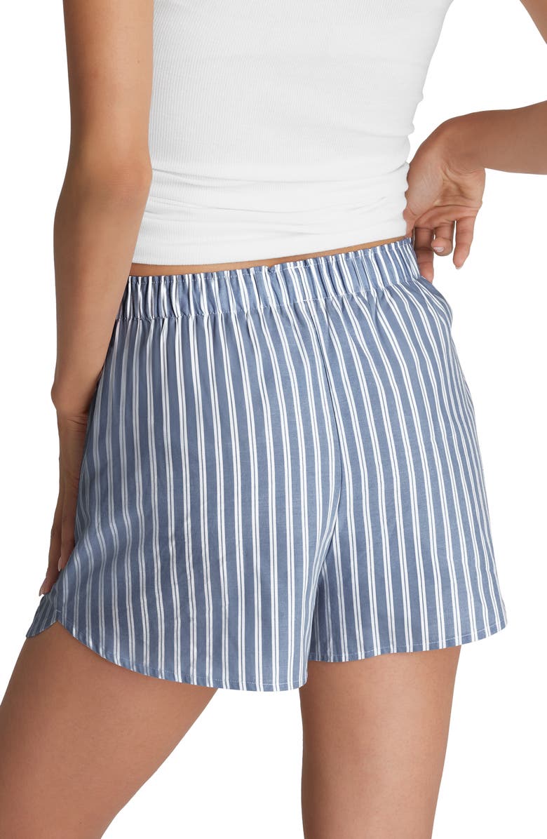 Tommy John Woven Lounge Boxer Shorts, Alternate, color, Blue