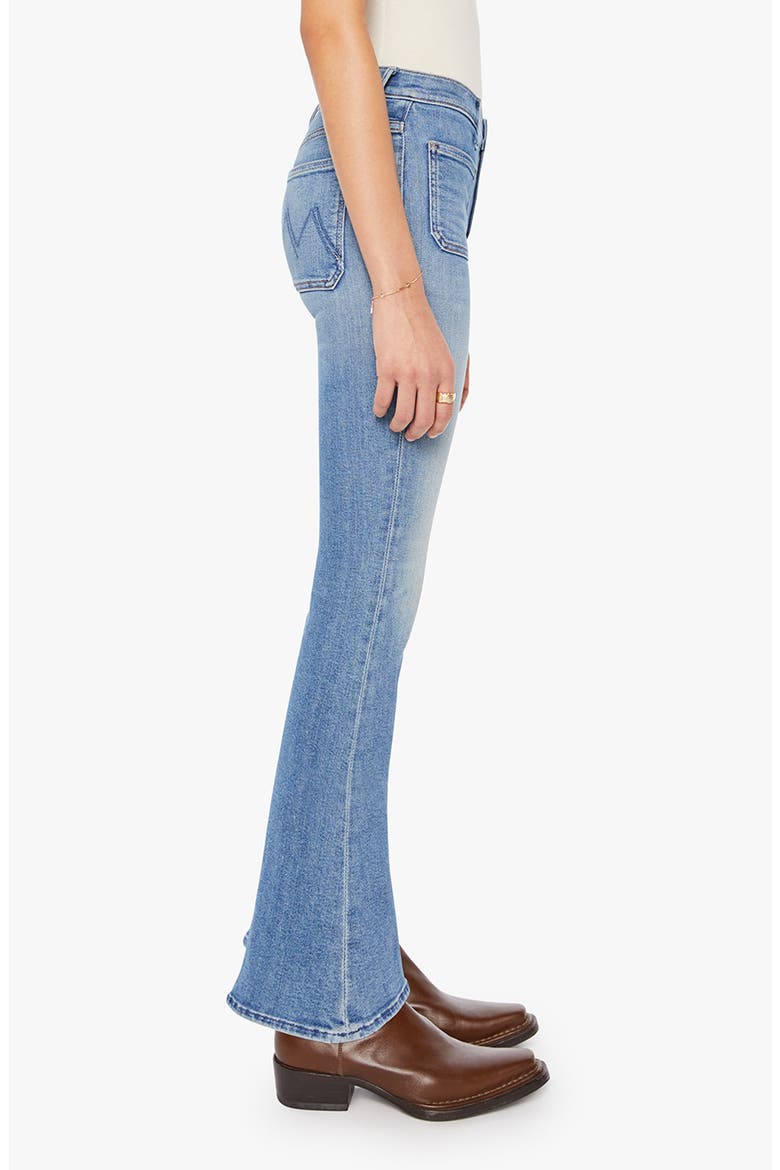 The Weekend Patch Pocket Flare Leg Jeans, Alternate, color, POPPIN WHEELIES
