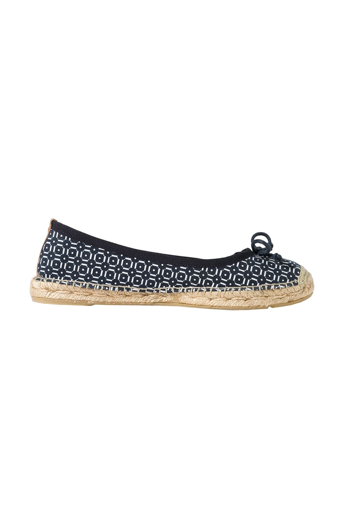 Tory Burch Printed Flat Espadrille, Alternate, color, 