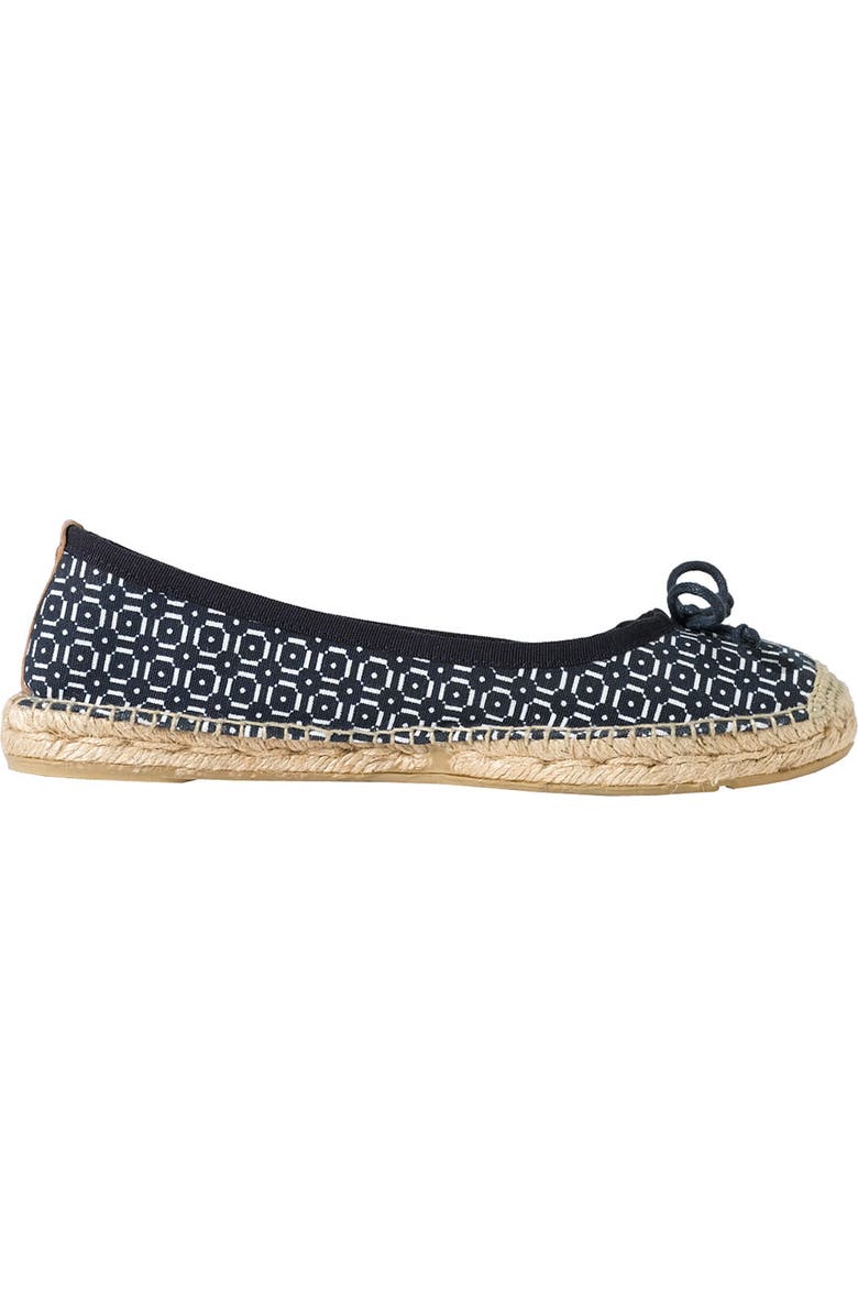 Tory Burch Printed Flat Espadrille, Alternate, color,