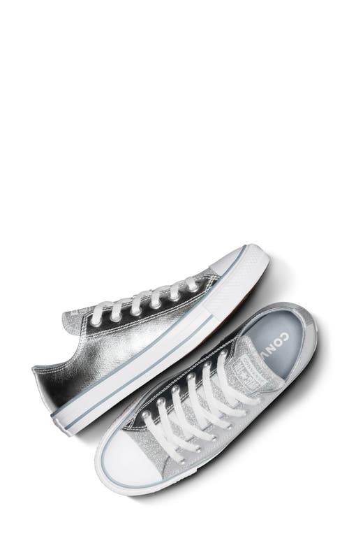 Converse Chuck Taylor All Star Sparkle Sneakers Metallic Granite/white