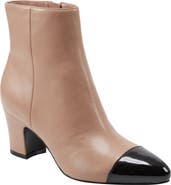 Marc Fisher LTD Aleea Cap Toe Bootie