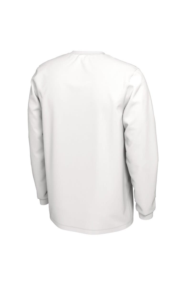 Nike Men's Nike White Georgia Bulldogs Lady Dawgs Basketball Legend On Court Energy Long Sleeve Bench T-Shirt, Alternate, color, White