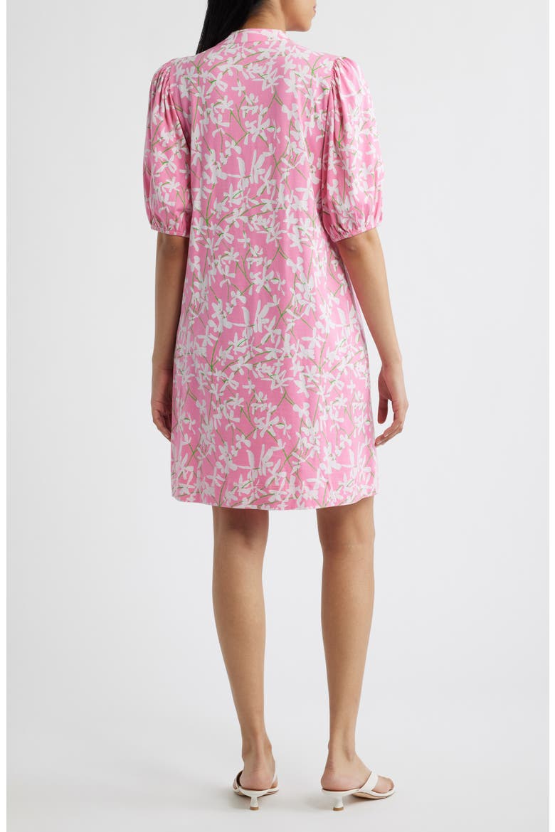 Carey Floral Print Minidress, Alternate, color, CONFETTI PINK LIZA OVERPRINT