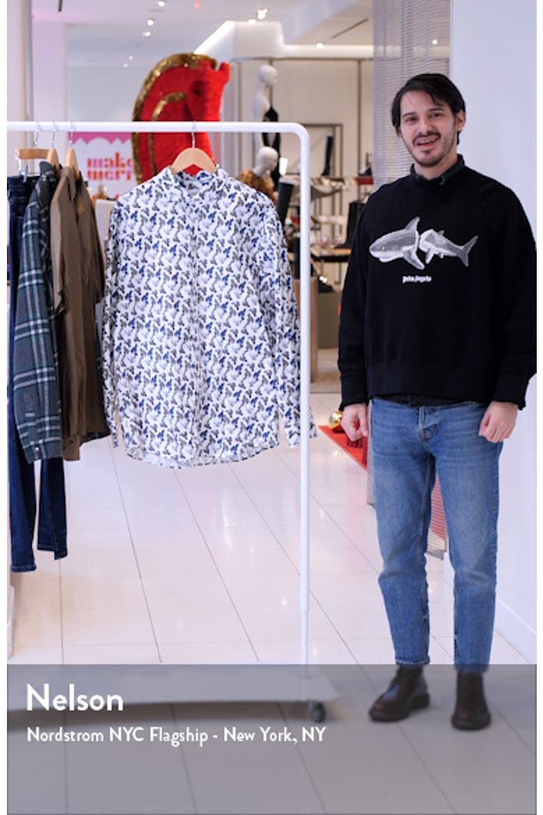 Harold Hi-Flex Stretch Leaf Button-Up Shirt video