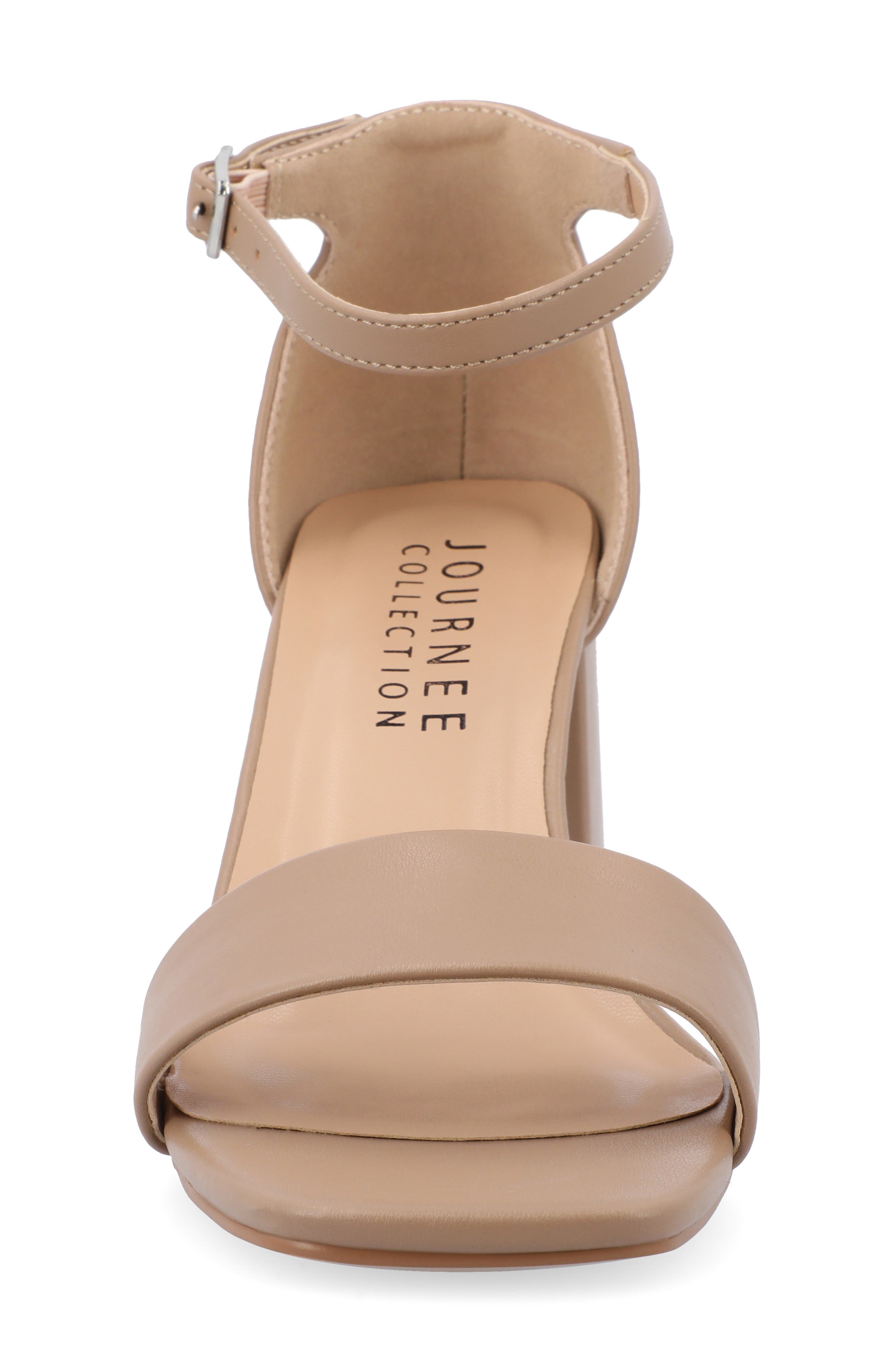 Valenncia SuperNatural Shades Open Square Toe Ankle Strap Sandal, Alternate, color, MOCHA