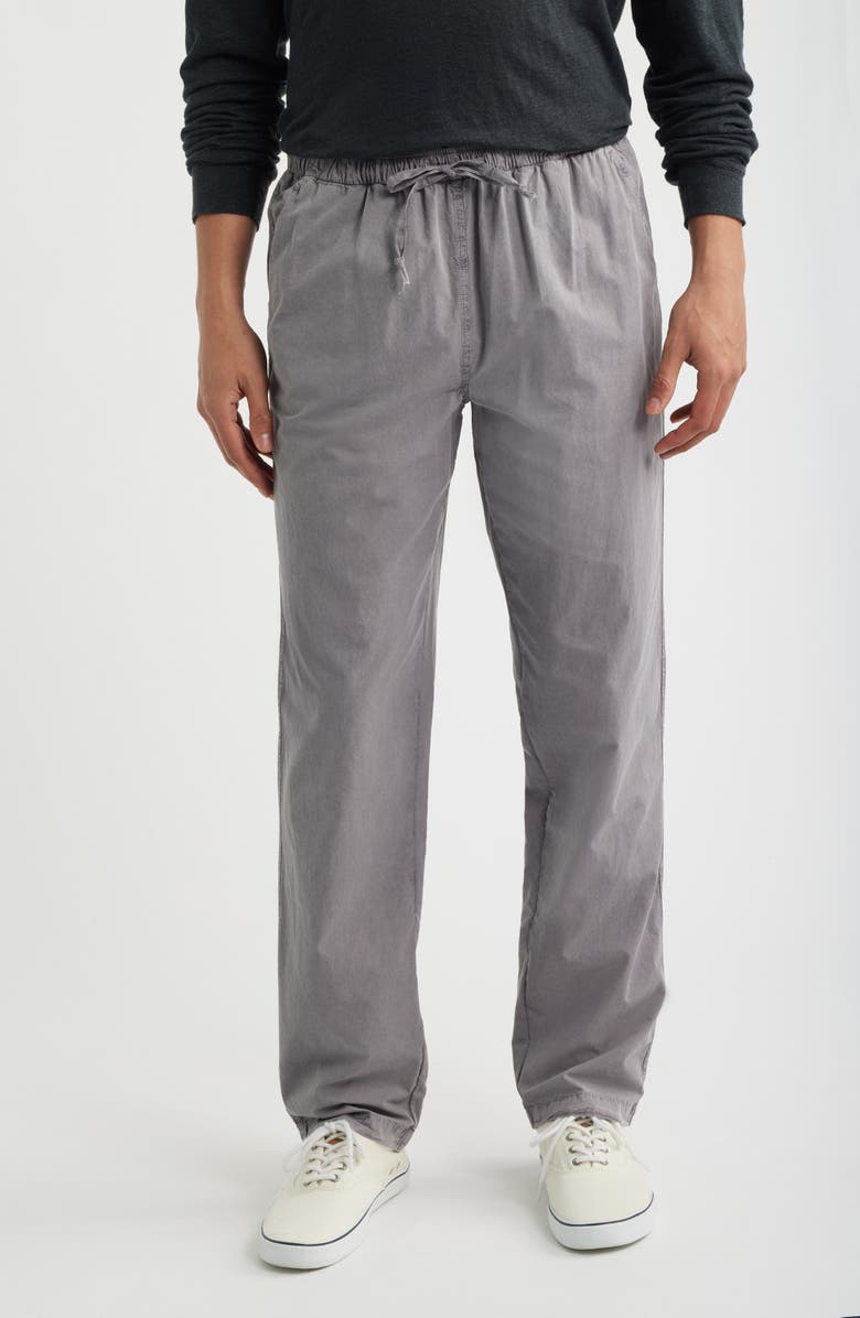 ALEX CRANE Air Organic Cotton Drawstring Pants, Main, color, Silver