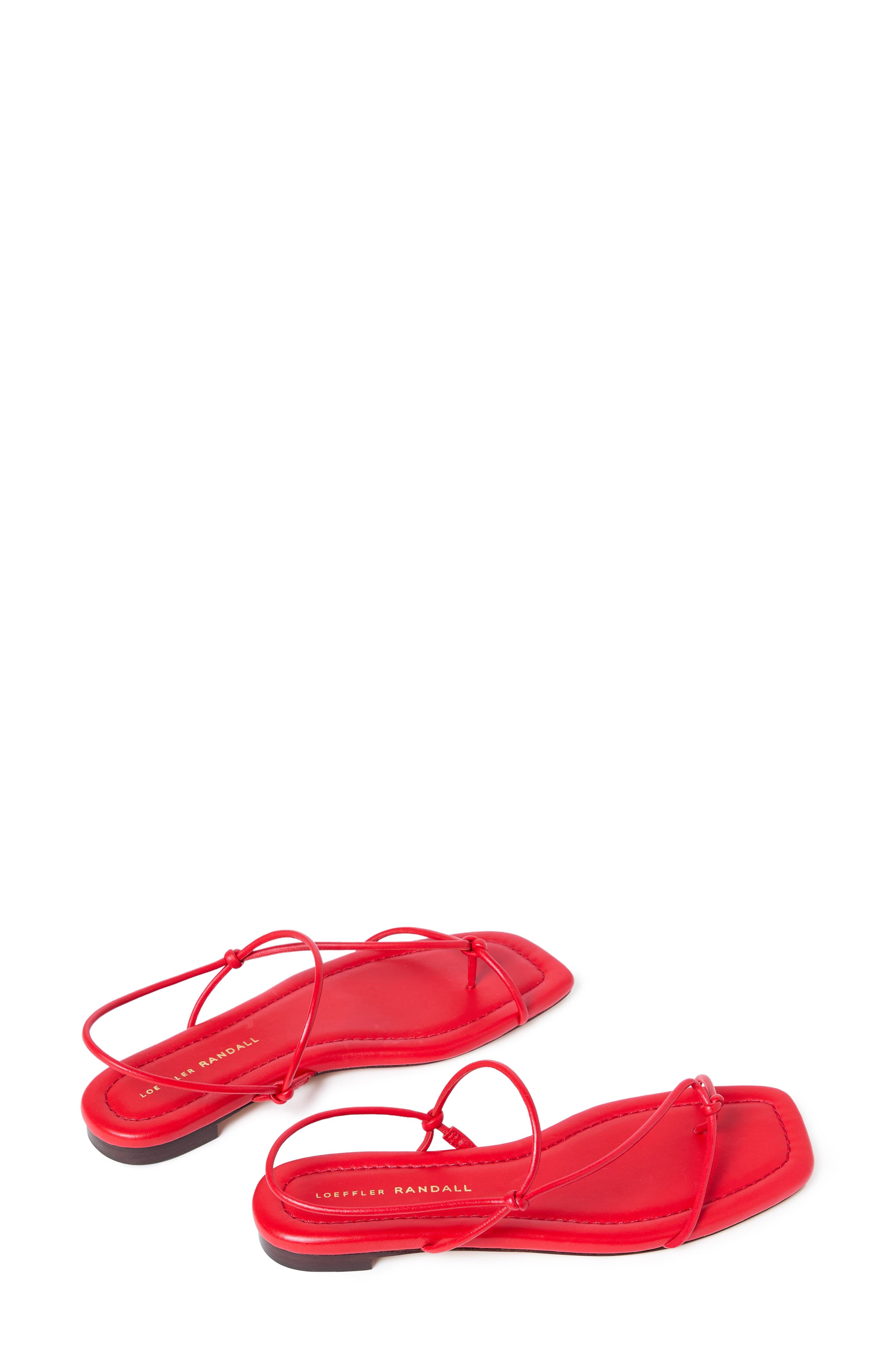 Loeffler Randall Eleanor Slingback Sandal, Alternate, color, Red