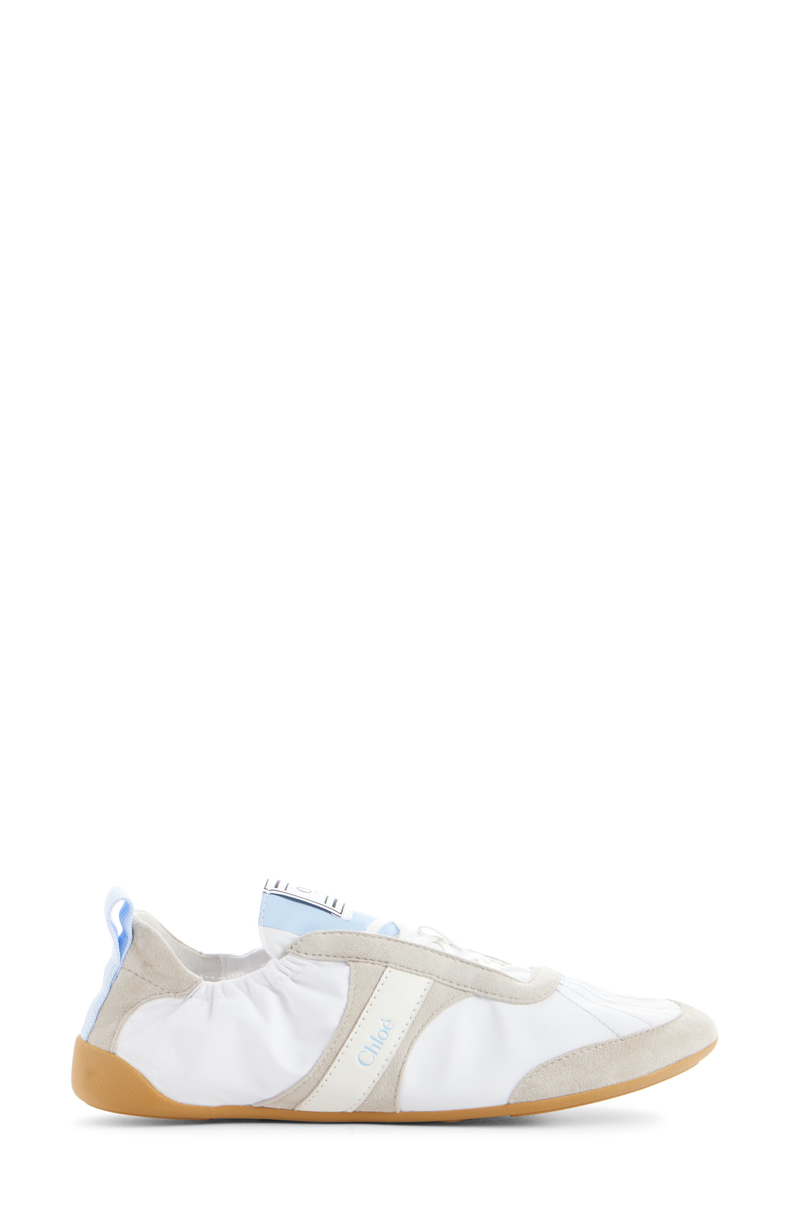 Chloé Kick Sneaker, Alternate, color, Blue/ White