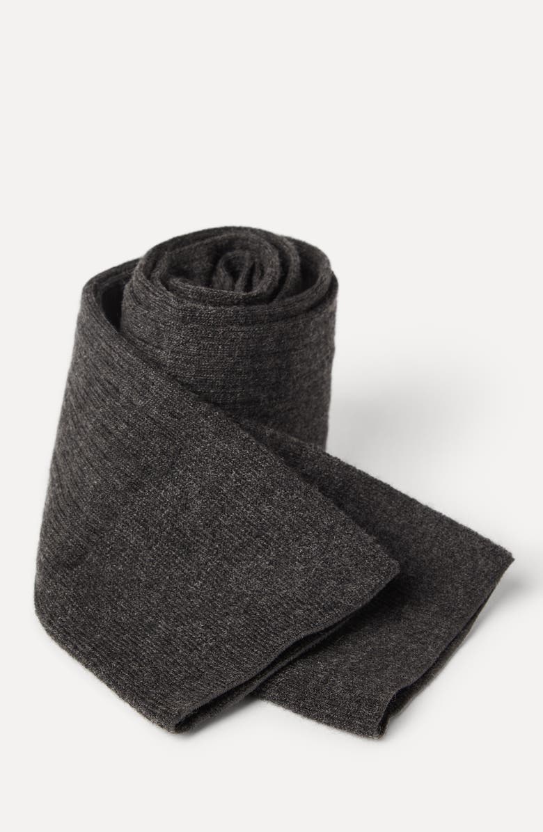 Brunello Cucinelli Cashmere knit socks, Alternate, color, Anthracite