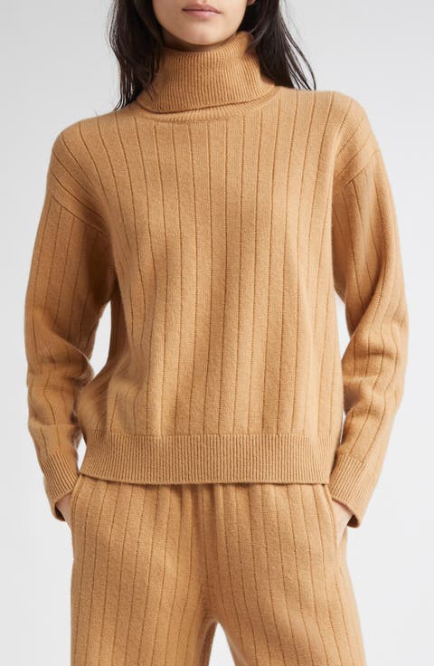 Wool & Cashmere Turtleneck Sweater