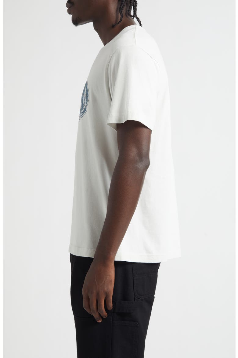 Trucker Logo Graphic T-Shirt, Alternate, color, WHITE