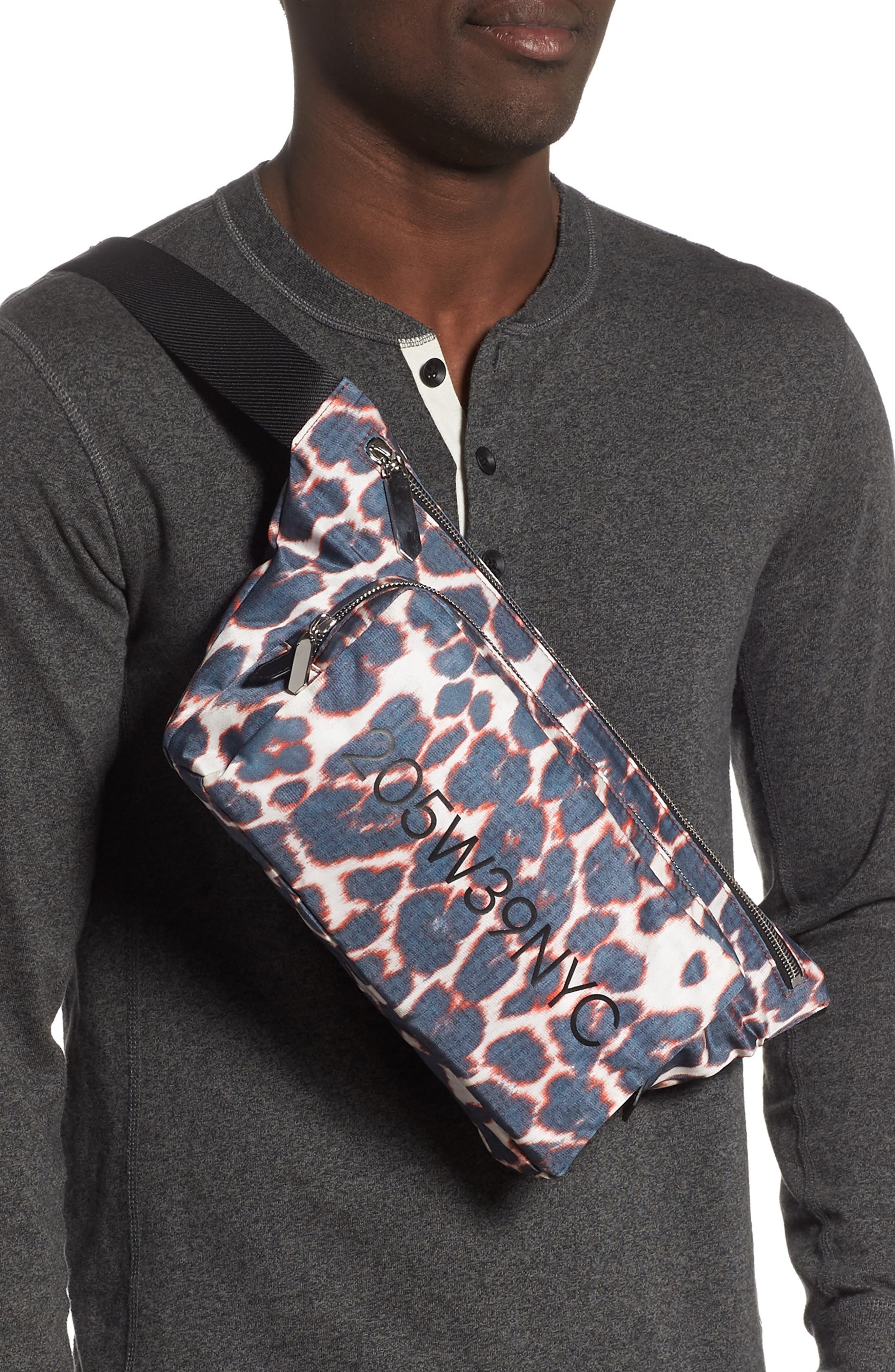 CALVIN KLEIN 205W39NYC Nylon Belt Bag, Alternate, color, 