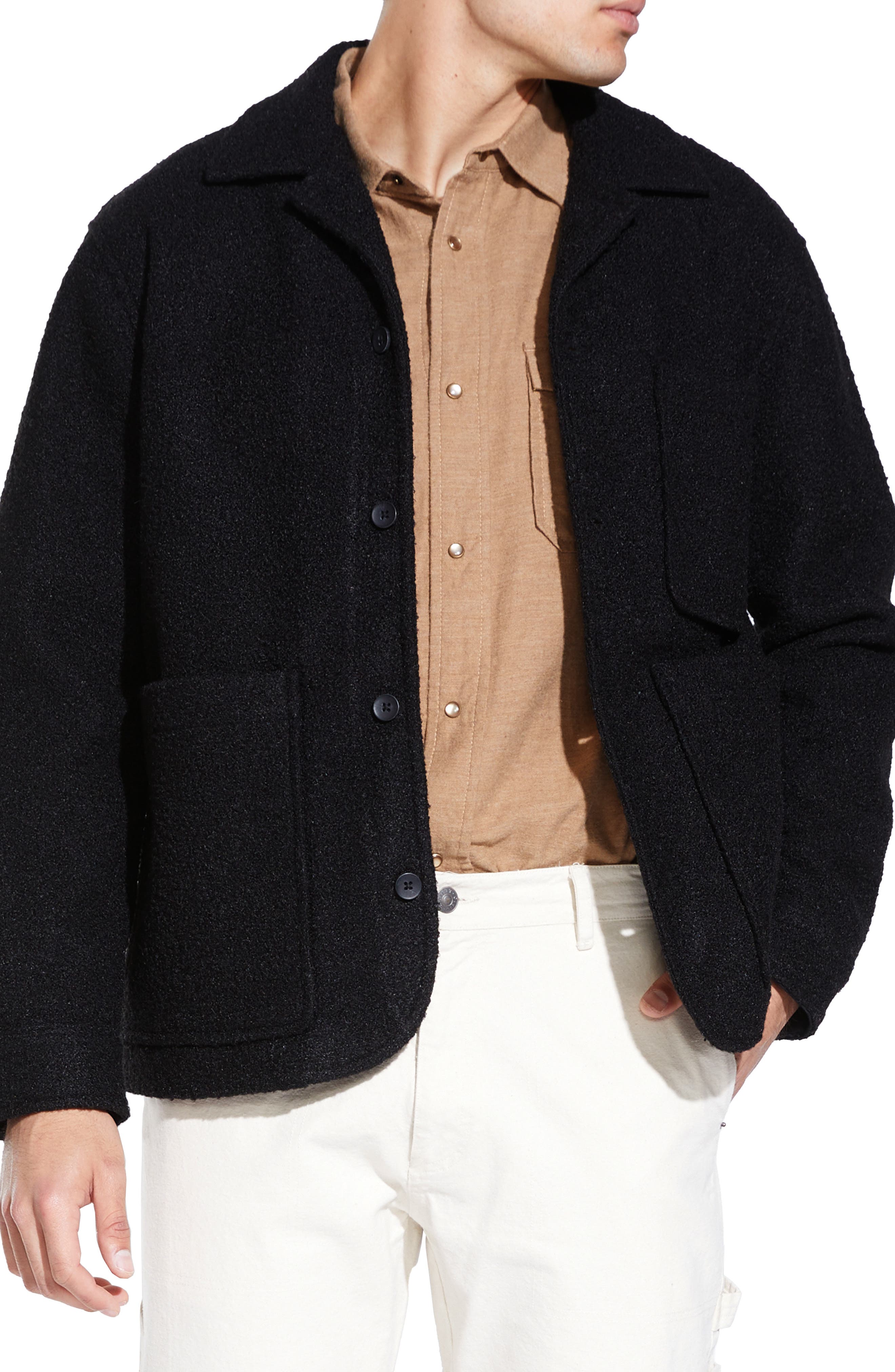 Civil Society Relaxed Fit Bouclé Chore Jacket