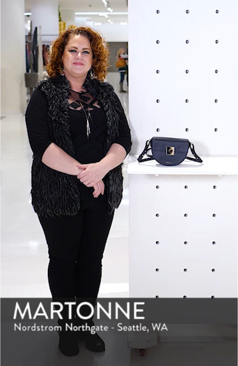 Mini Oslo Leather Shoulder Bag, sales video thumbnail