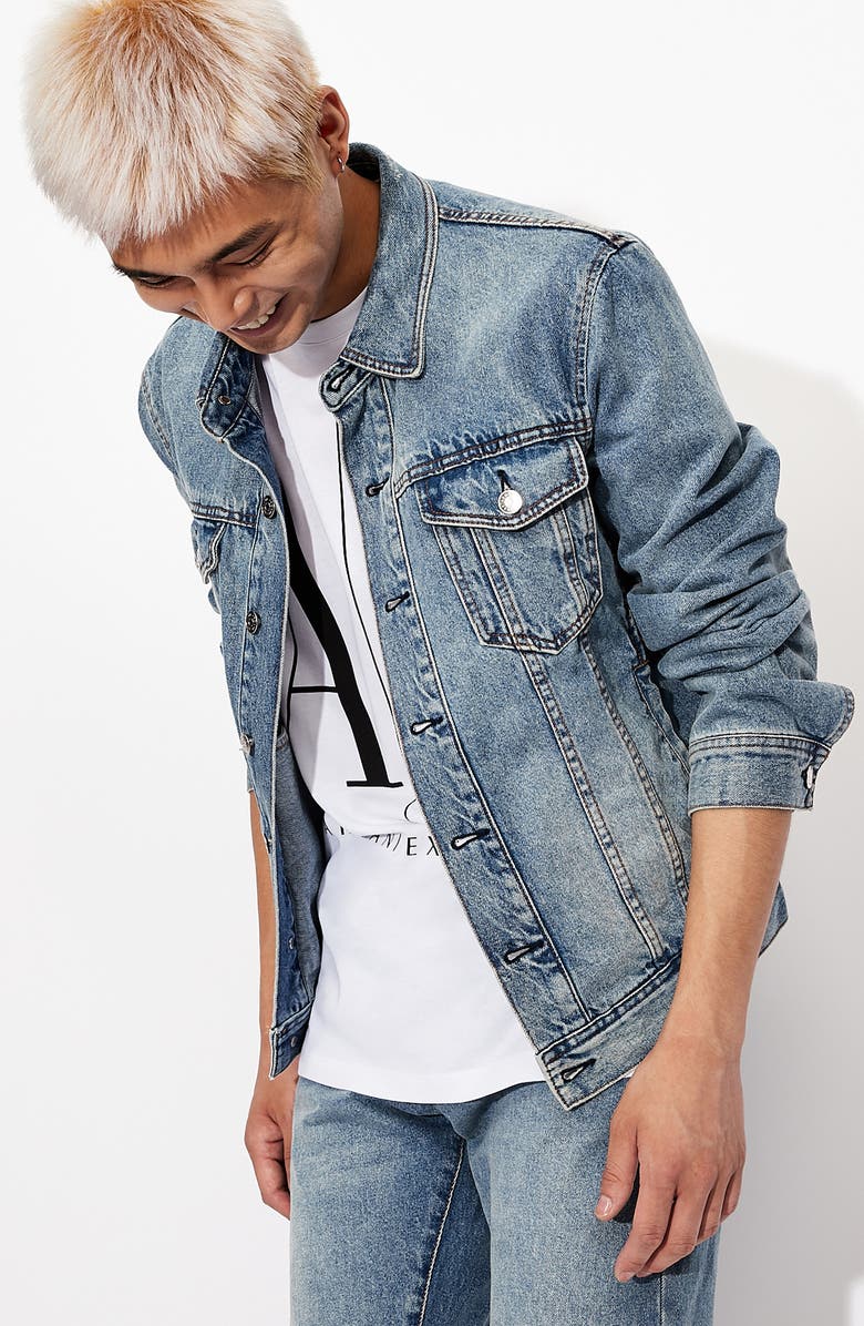 Armani Exchange Icon Logo Cotton Graphic Tee, Alternate, color, 