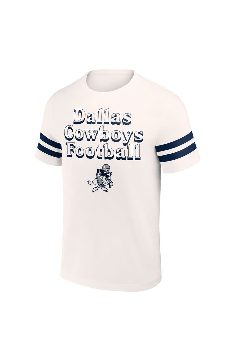 NFL X DARIUS RUCKER Men's NFL x Darius Rucker Collection by Fanatics Cream Dallas Cowboys Vintage T-Shirt, Alternate, color, 