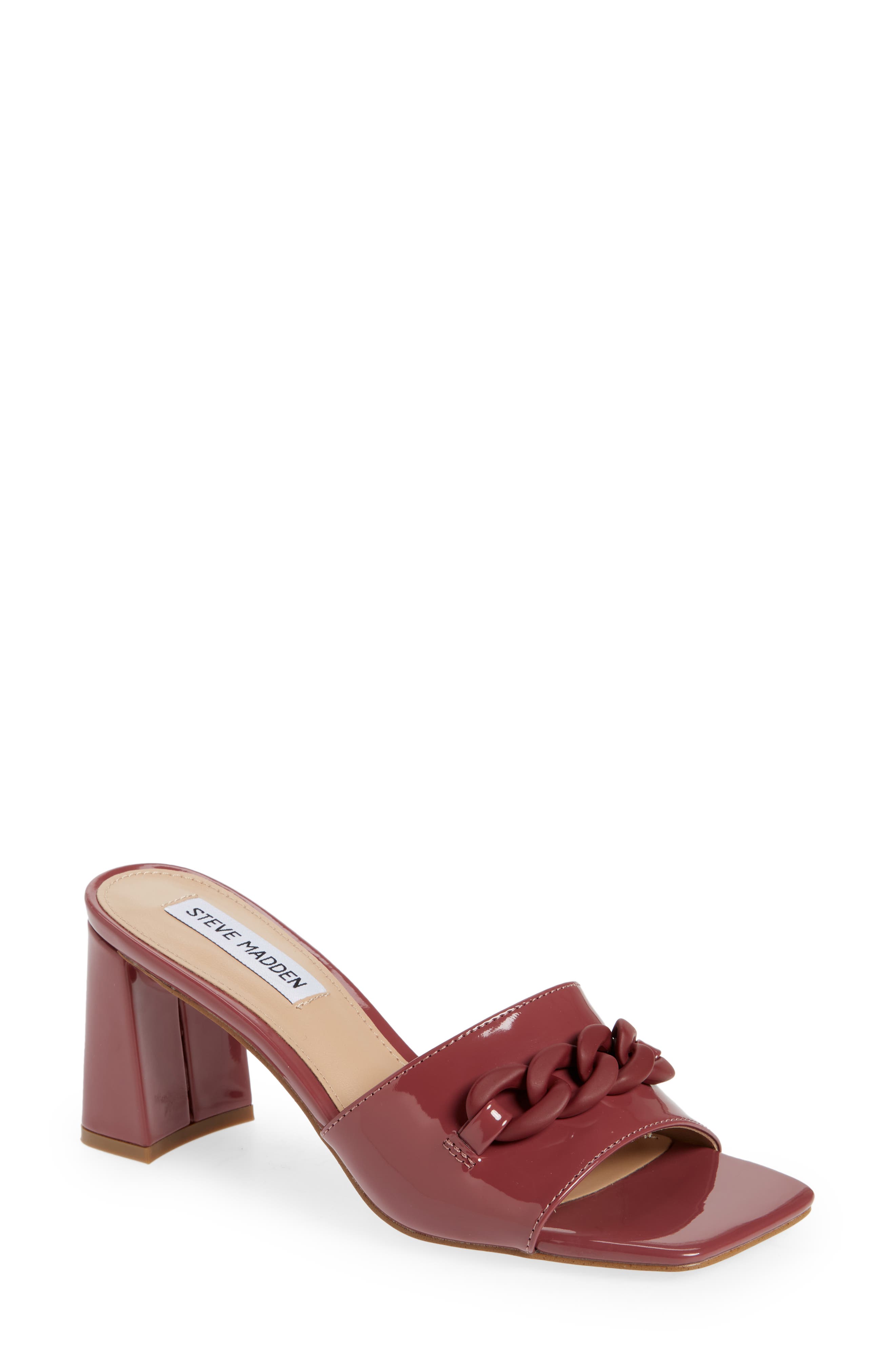 Rego Slide Sandal, Main, color, MAUVE PAT