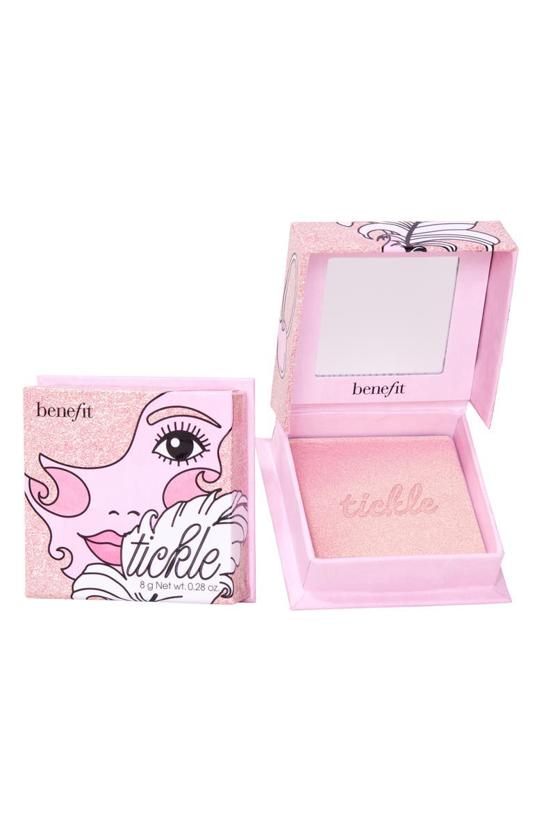 Benefit Cosmetics Cookie and Dandelion Twinkle Powder Highlighters, Main, color, Tickle
