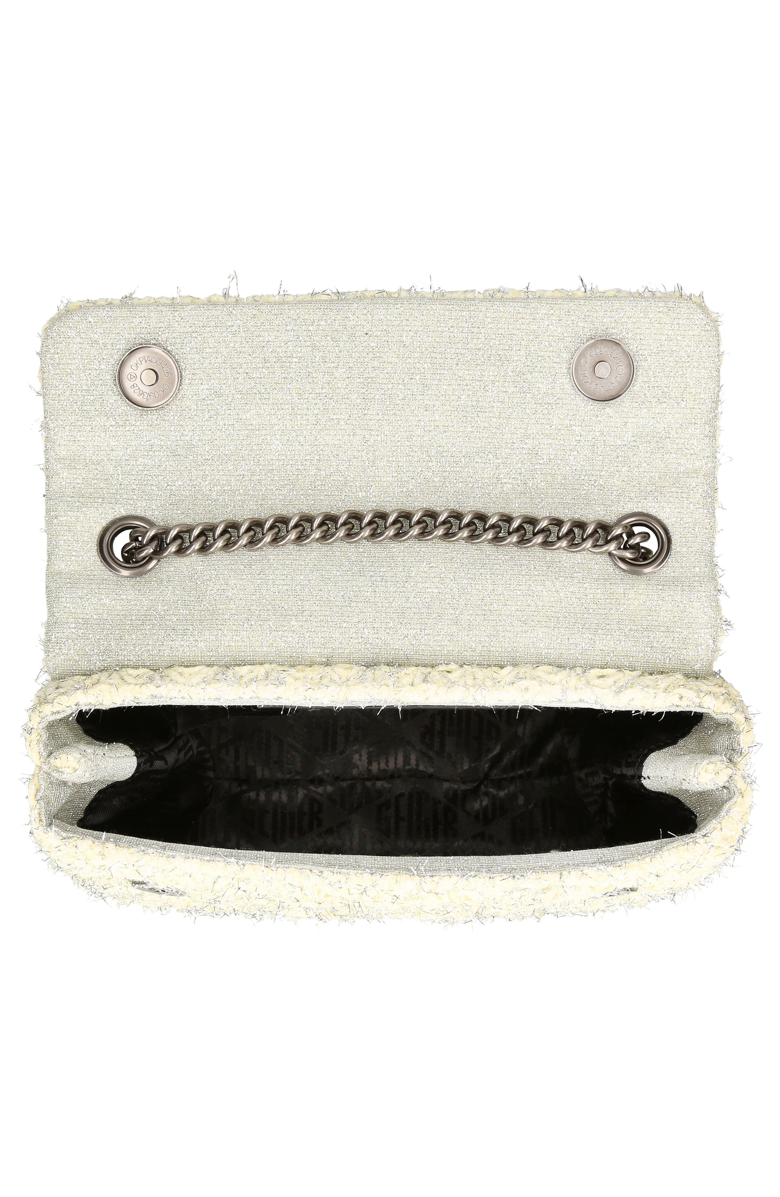 Kurt Geiger London Medium Kensington Tweed Convertible Crossbody Bag, Alternate, color, 