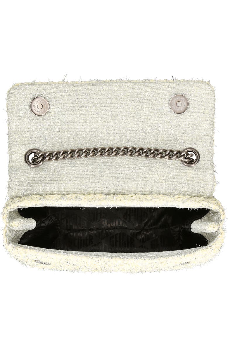 Kurt Geiger London Medium Kensington Tweed Convertible Crossbody Bag, Alternate, color,